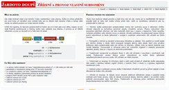 Desktop Screenshot of jarkad.cz